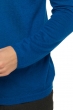 Cashmere Duvet heren pullover met ronde hals ewiani santorini blauw xxl